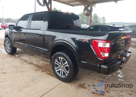 2022 Ford F-150 Xl z USA, uszkodzony, nr VIN 1FTEW1CP8NKF09865